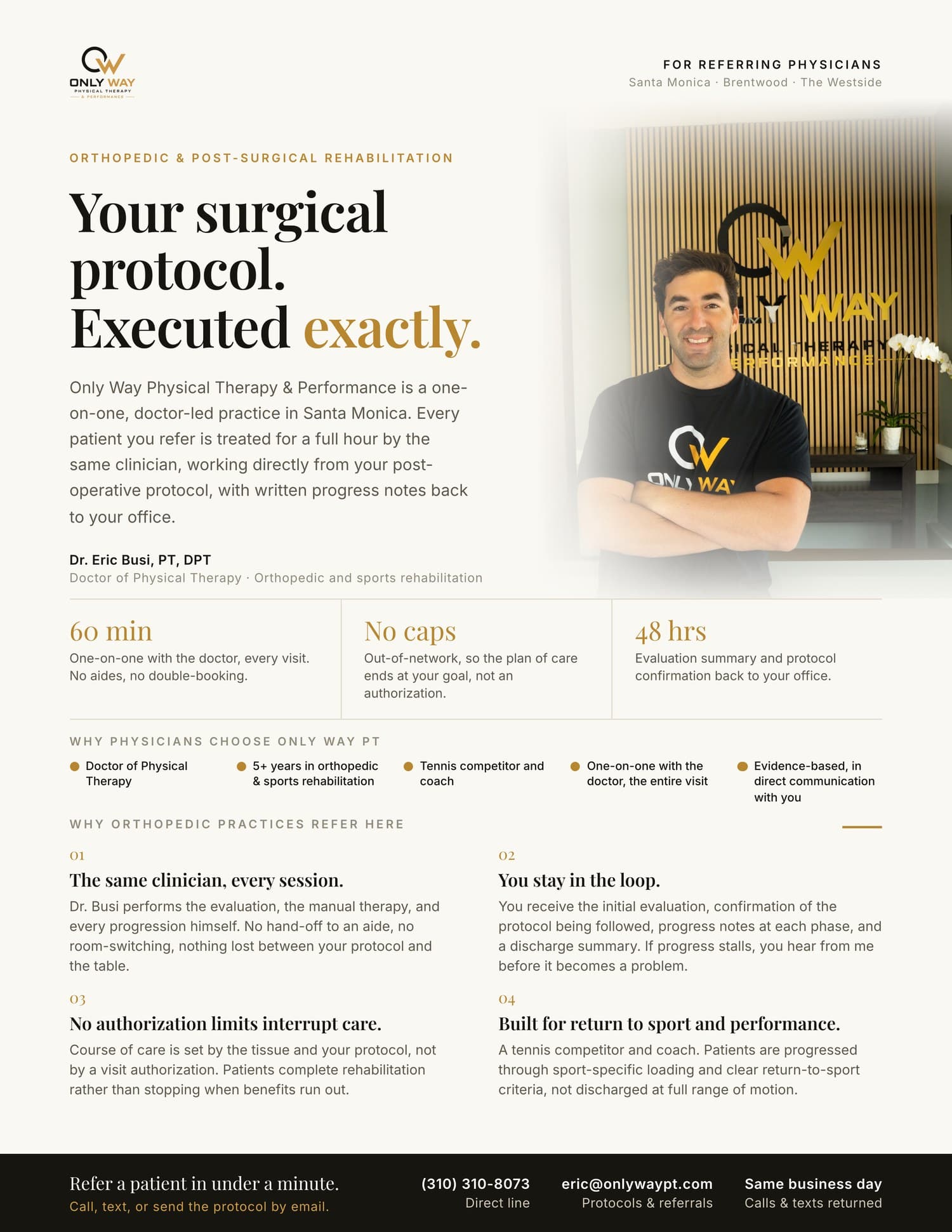 Only Way PT doctor-referral sheet